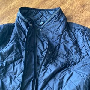 North face quilted jacket